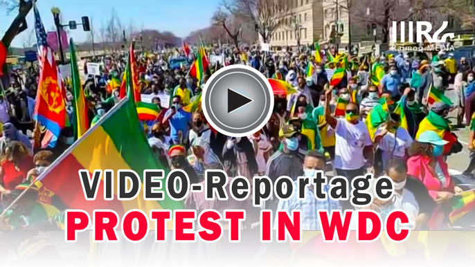 [VIDEO-Reportage] Protest by Ethiopians and Eritreans in Washington DC