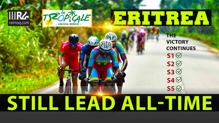 Eritrea is still in the 1st place, Tropicale Amissa Bongo