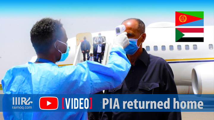 [VIDEO] ▶ Eritrean President Isaias Afwerki returned home from Sudan