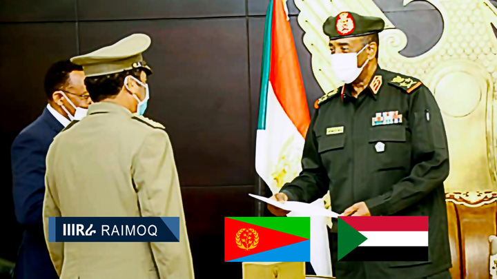 Sudan received a written message from Eritrean President Isaias