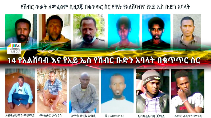 14 Al-Shabaab and ISIS Terrorists arrested in Ethiopia, NISS
