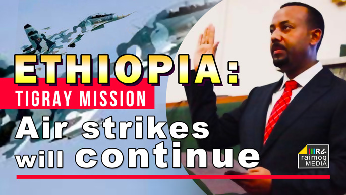 Air strikes in Tigray region will continue, Ethiopian PM says