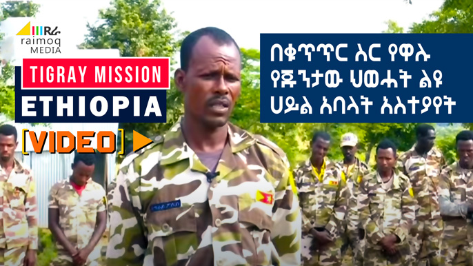 [VIDEO] Comments of arrested Junta TPLF Special Force members
