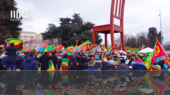 [VIDEO] Eritreans and Ethiopians staged demonstration in Geneva