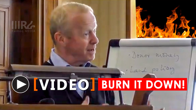 [VIDEO] Martin Plaut while training to burn down the Eritrean Embassy