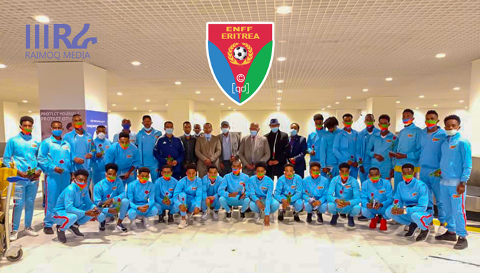 Eritrean National Soccer team arrived in Ethiopia